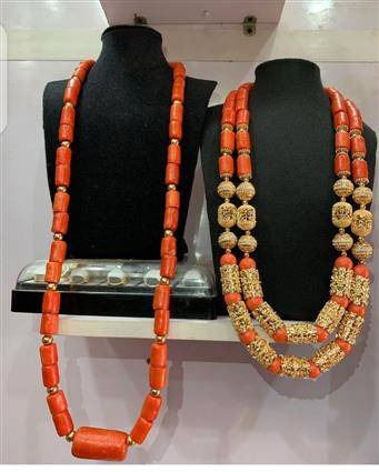 High-quality traditional coral beads