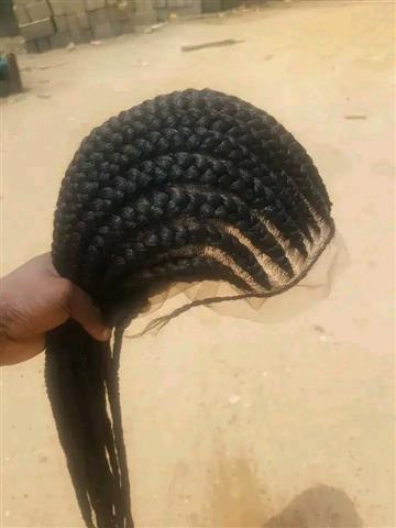 Full lace all back cornrows