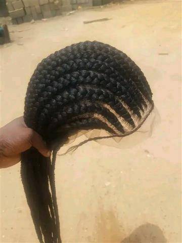 Full lace all back cornrows