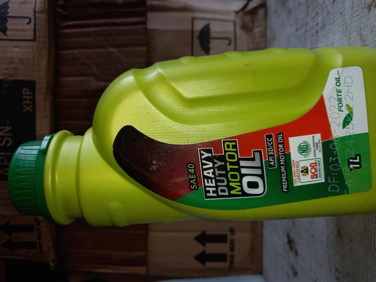 Heavy duty motor oil 1 litre
