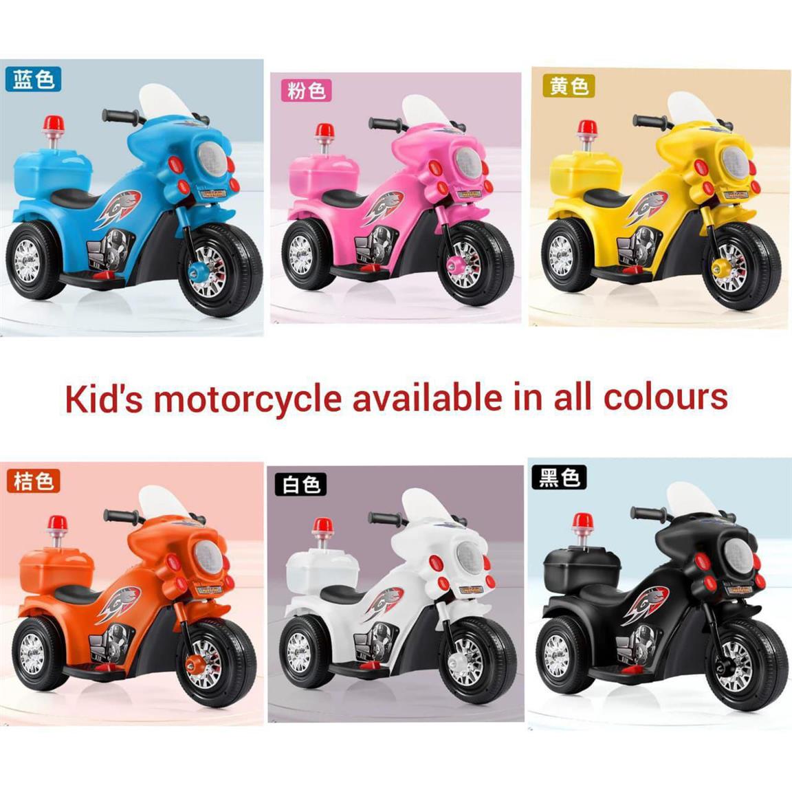 SHORT HAND KIDS RECHARGEABLE MOTORCYCLE