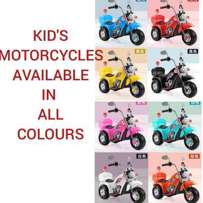 LONG HAND KIDS RECHARGEABLE MOTORCYCLE