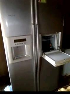 Home appliances fridge and freezer
