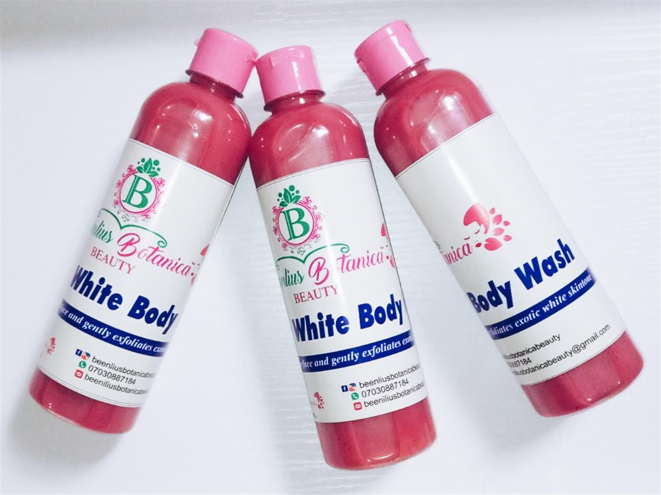 Classy White Body Wash