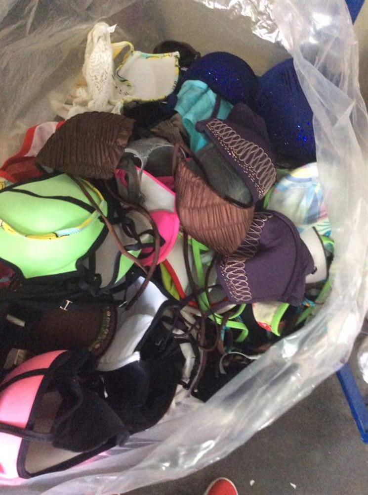 Bale of ladies bra