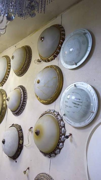 Ceramic ceiling light E27 lamp holder