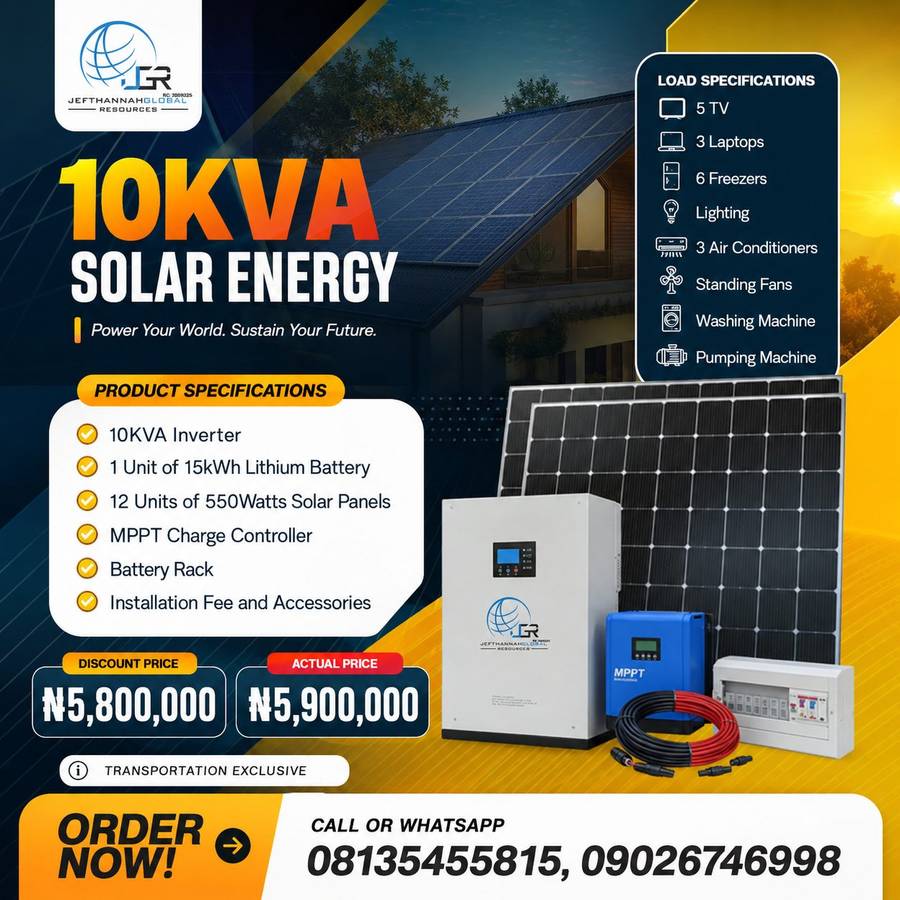 10kva Solar System