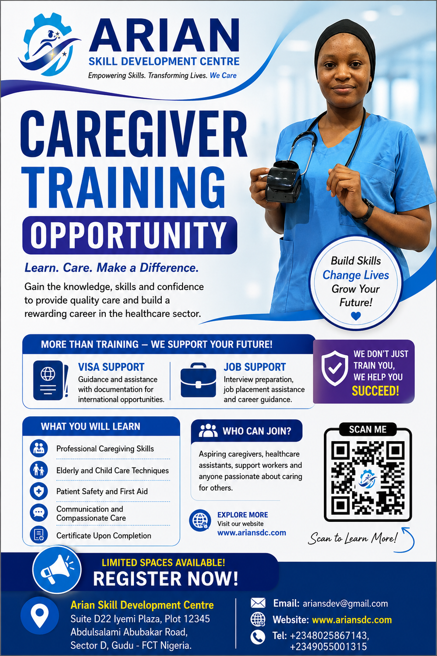 Certified Healthcare /Nursing Assistant 9 Caregiver) Training