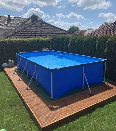 Swimming pool 15ft Intex above ground pool
