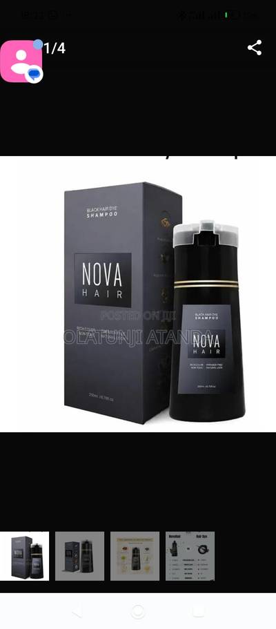 NOVA ORGANIC HAIR DYE