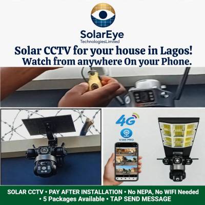 Solar CCTV camera