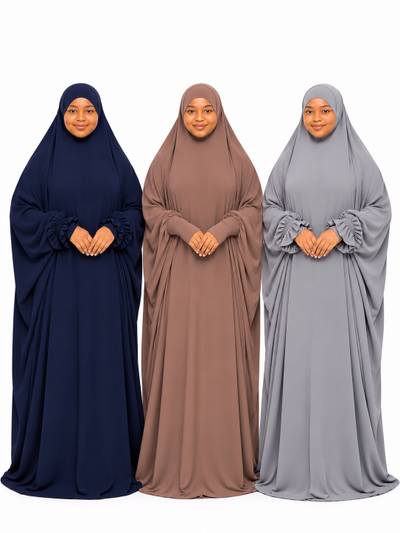 One piece jilbab