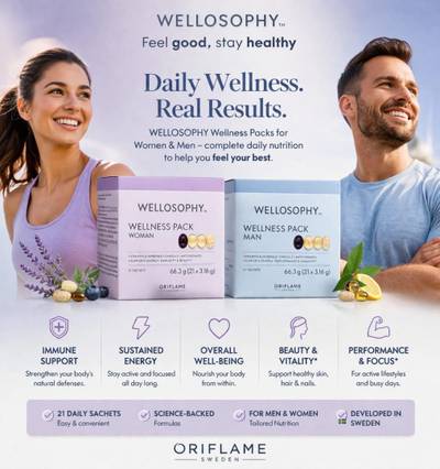 Wellosophy wellness pack man and woman