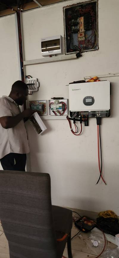 Solar inverter installations