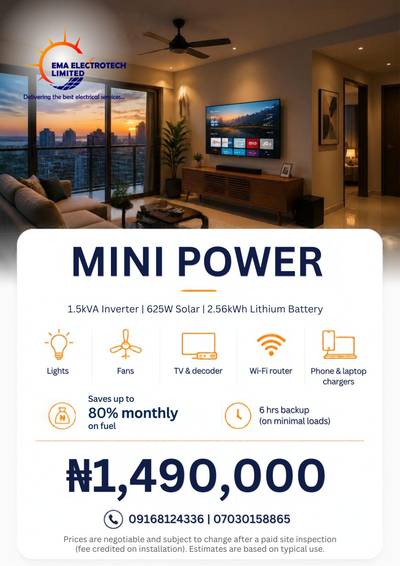 Mini Power Solar Package