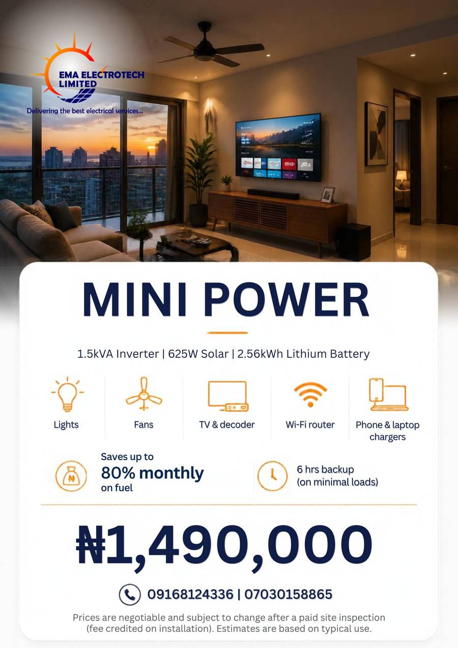 Mini Power Solar Package
