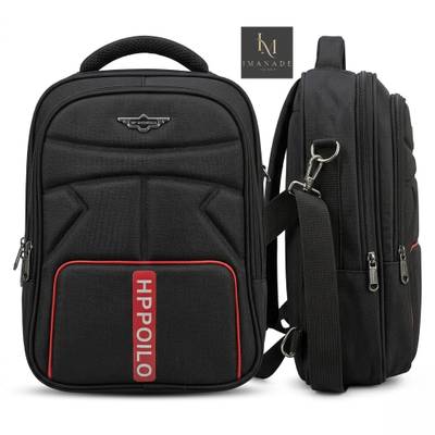 Hppoilo Backpack – Black Red (Premium)