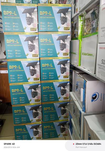 Solar CCTV dual lens 4G cameras