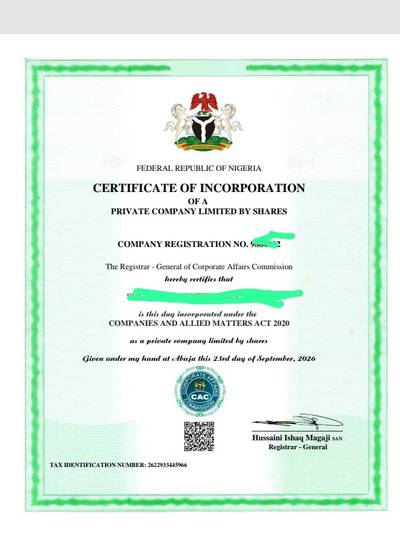 LIMITED COMPANY NAME REGISTRATION