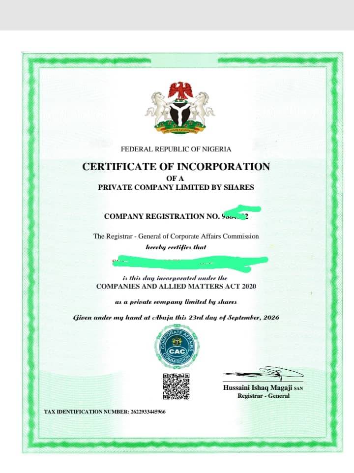 LIMITED COMPANY NAME REGISTRATION