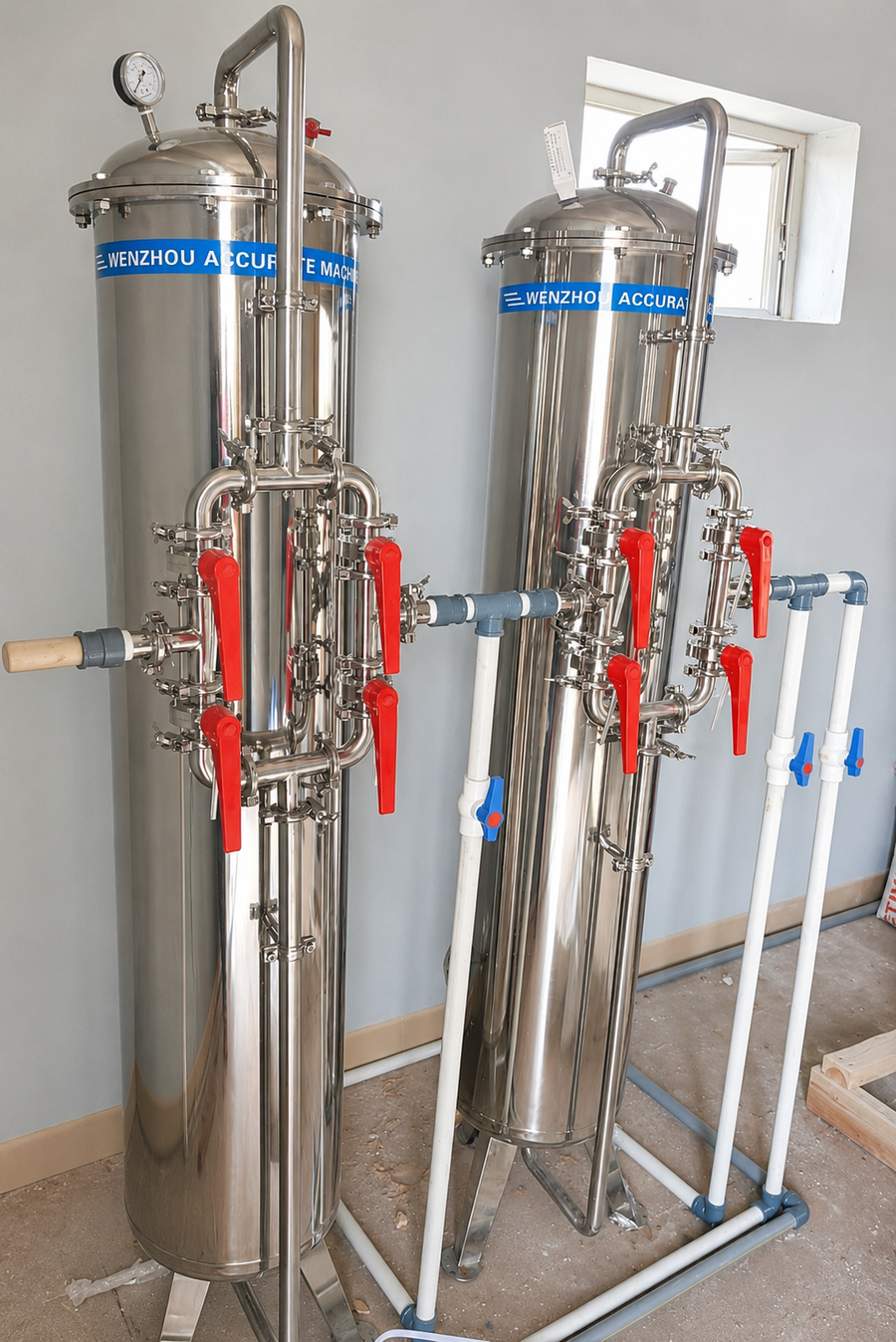 Imported 304 Stainless Steel Filter Tanks for Sale