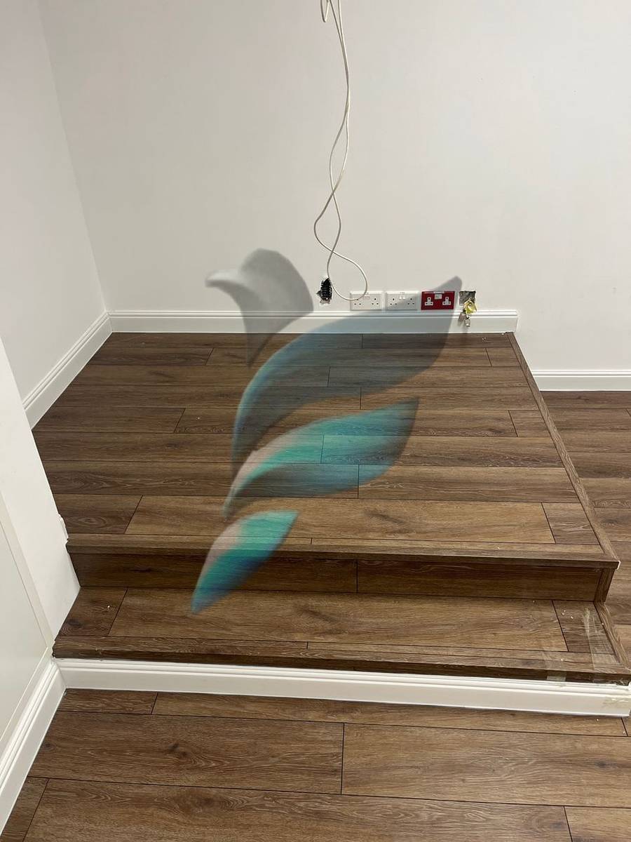 Quality vinyl floor tiles