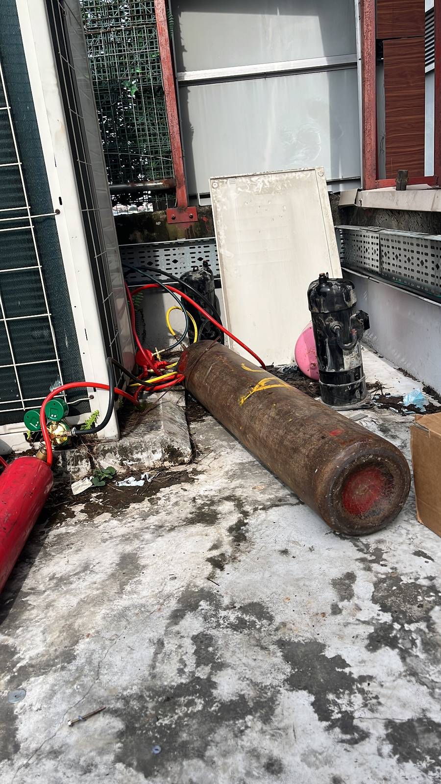 Installation of different type of Air condition and maintenance