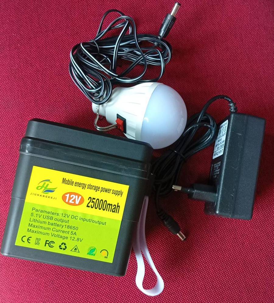 25000mah Heavy duty charging kit