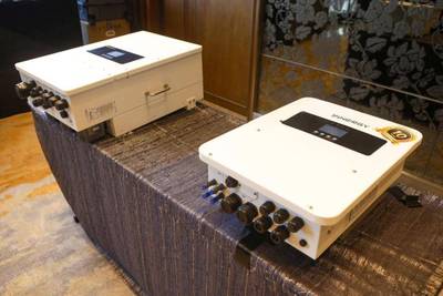 Solar panels, inverters and batteries