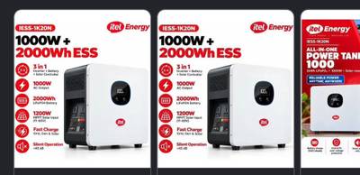 ITEL energy power Tank Pro