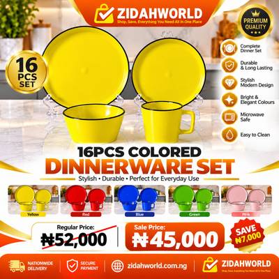 16pcs Dinnerware/Plates