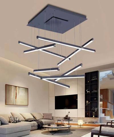 High roof chandelier drop light