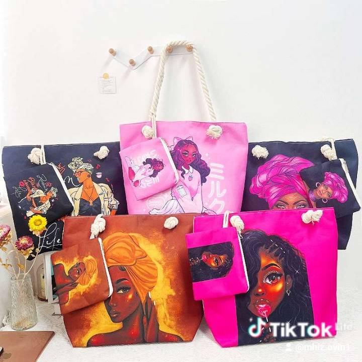 Tote bags with large capacity
