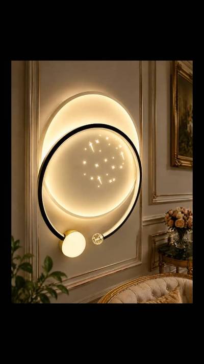 Double color flush chandelier