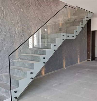 10mm tampered staircase glass