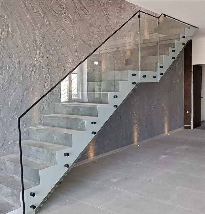 10mm tampered staircase glass