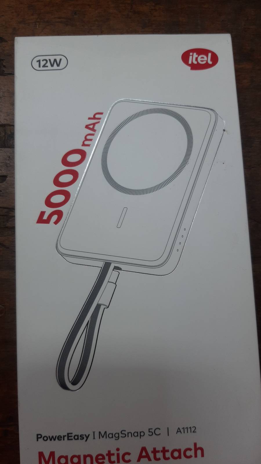 Itel magnetic power bank