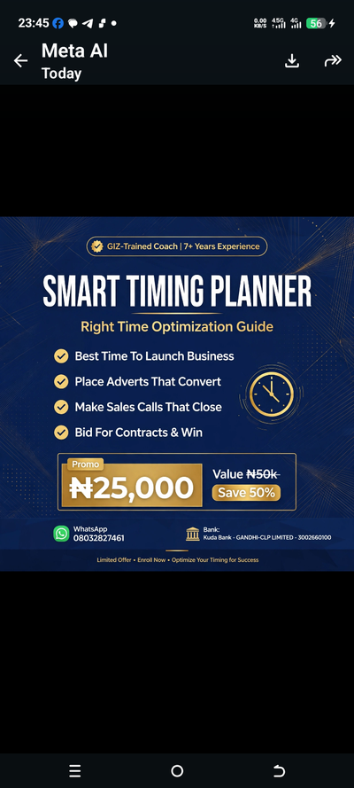 Smart Timing Planner (Oct.2026)