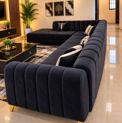 L shape chair