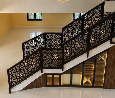 Laser cut staircase design 