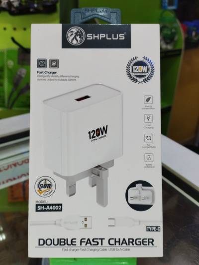 Shplus 120w Fast Charger (Type c)