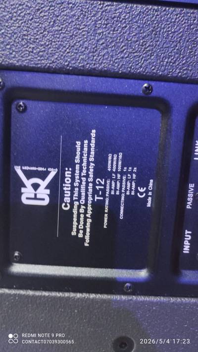 T-12 CVR line array speaker