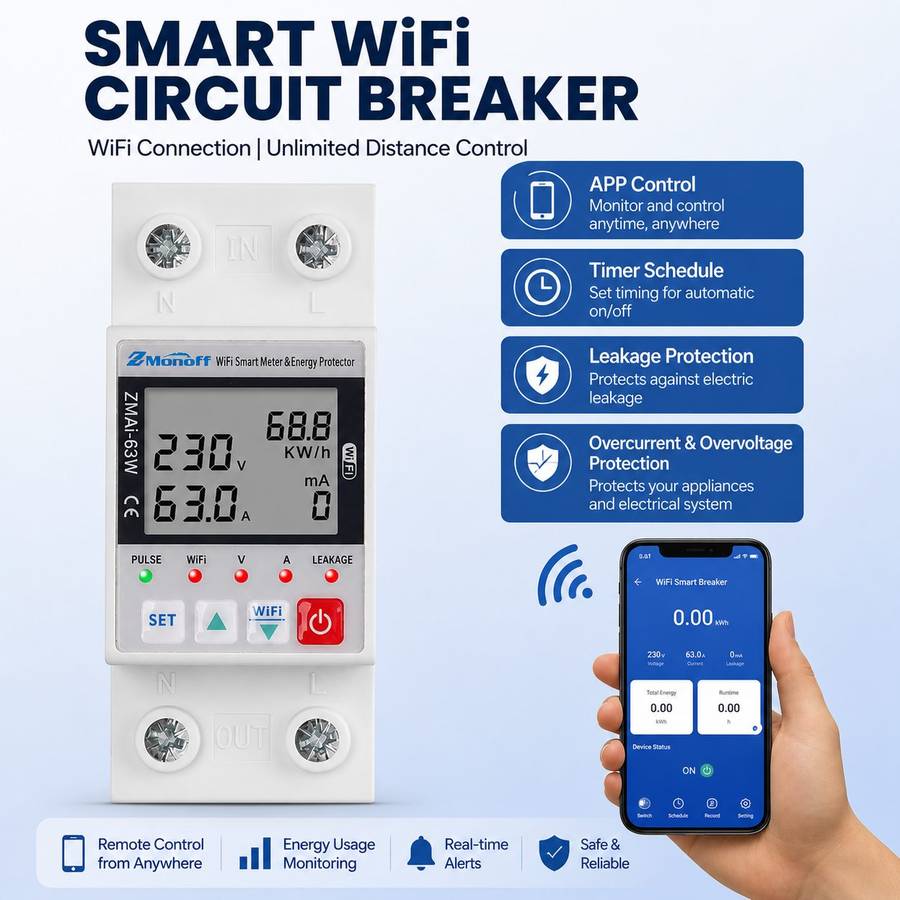 Smart Wi-Fi check meter for Unit splitting