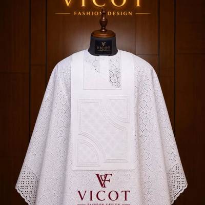 Agbada Men's -White