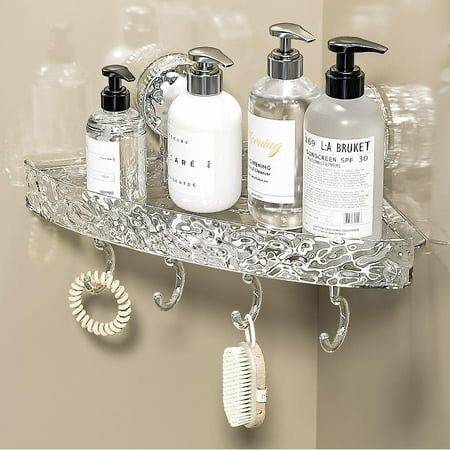 Acrylic corner shelf