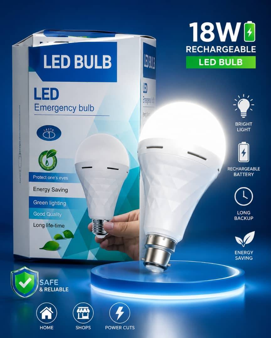 18W Rechargeable LED bulb