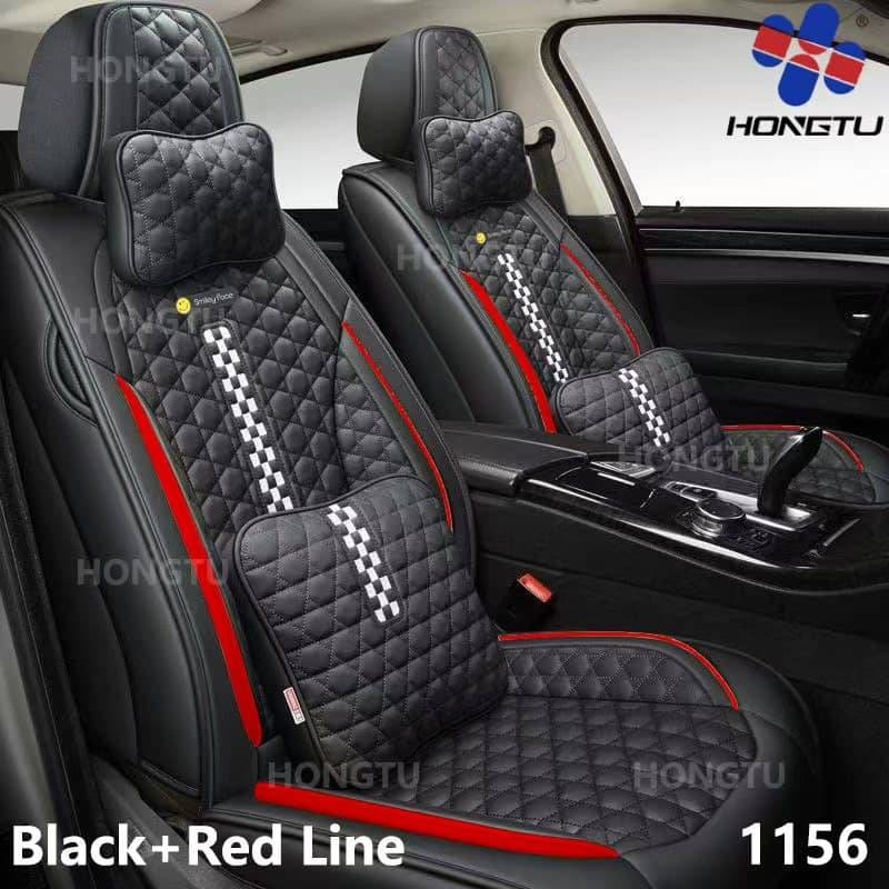 10D full coverage high-quality Nappa Leather Seat Covers.