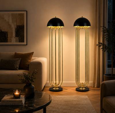 Standing bedside light