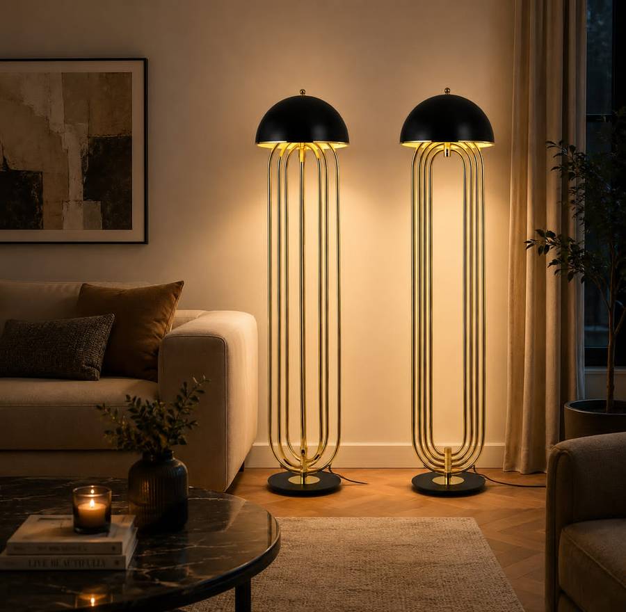 Standing bedside light