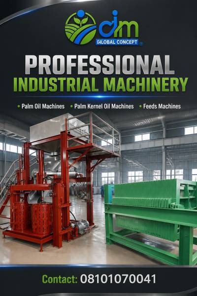 Palm oil and palm kernel oil milling machines